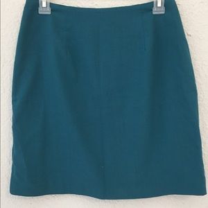 teal skirt